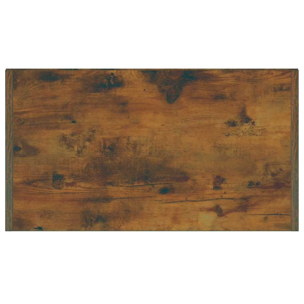 Smoked Oak Bathroom Cabinet, 60x33x80 cm Engineered Wood