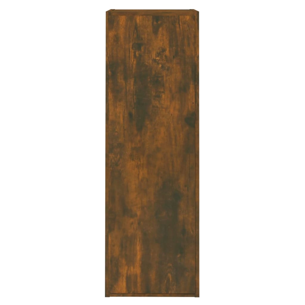 TV Cabinets 2 pcs Smoked Oak 30.5x30x90 cm Engineered Wood