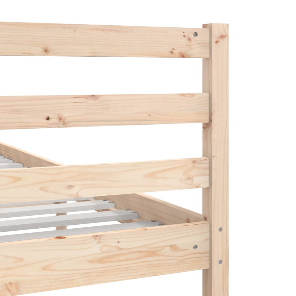 Solid Wood Bed Frame 120x200 cm - Durable, Stylish Furniture