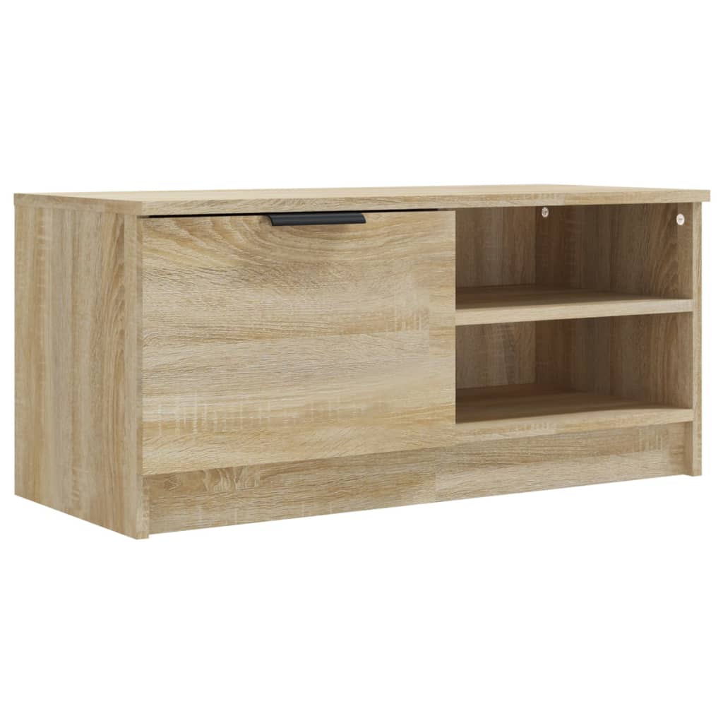 TV Cabinets 2 pcs Sonoma Oak 80x35x36.5 cm Engineered Wood