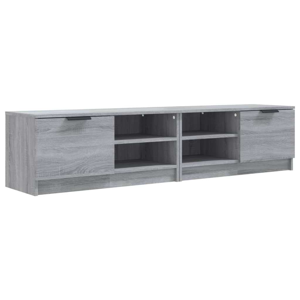 TV Cabinets 2 pcs Grey Sonoma 80x35x36.5 cm Engineered Wood