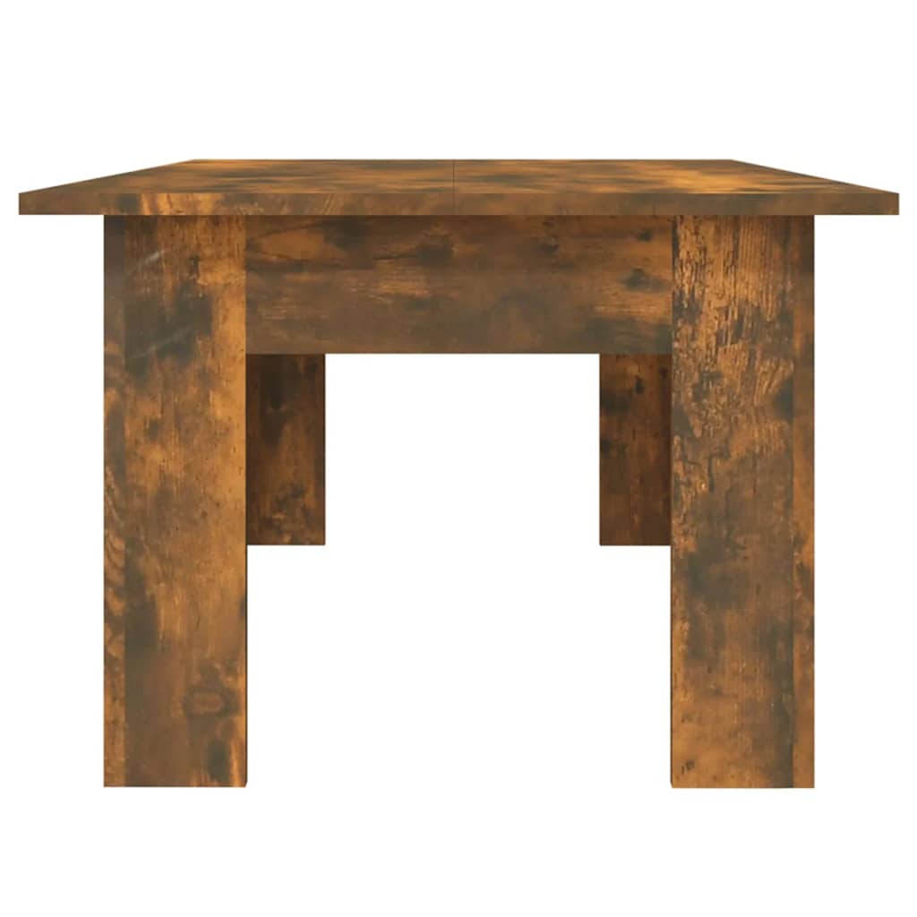 Coffee Table Smoked Oak 100x60x42 cm Engineered Wood