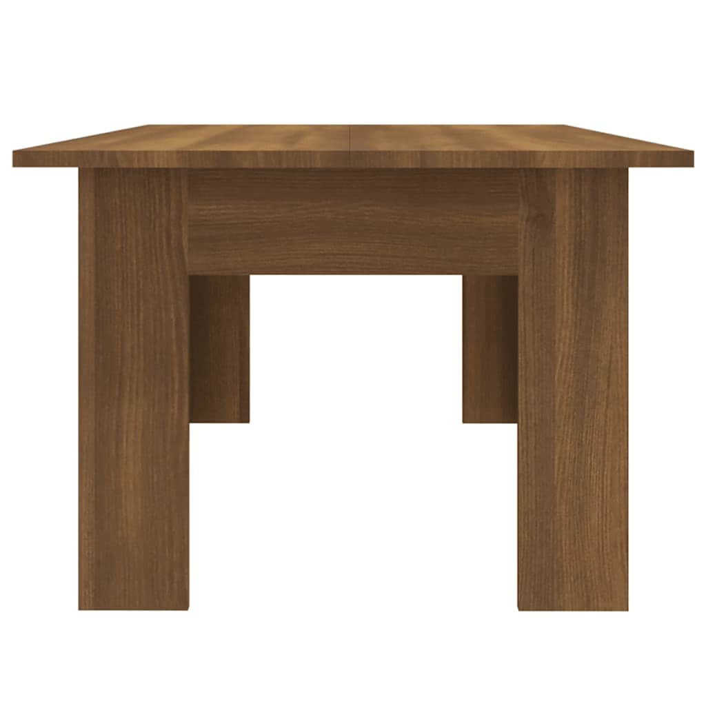 Coffee Table Brown Oak 100x60x42 cm Engineered Wood