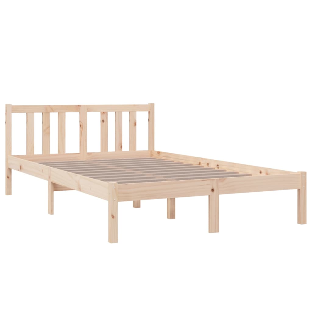 Solid Wood Bed Frame 120x200 cm - Durable & Stylish Design