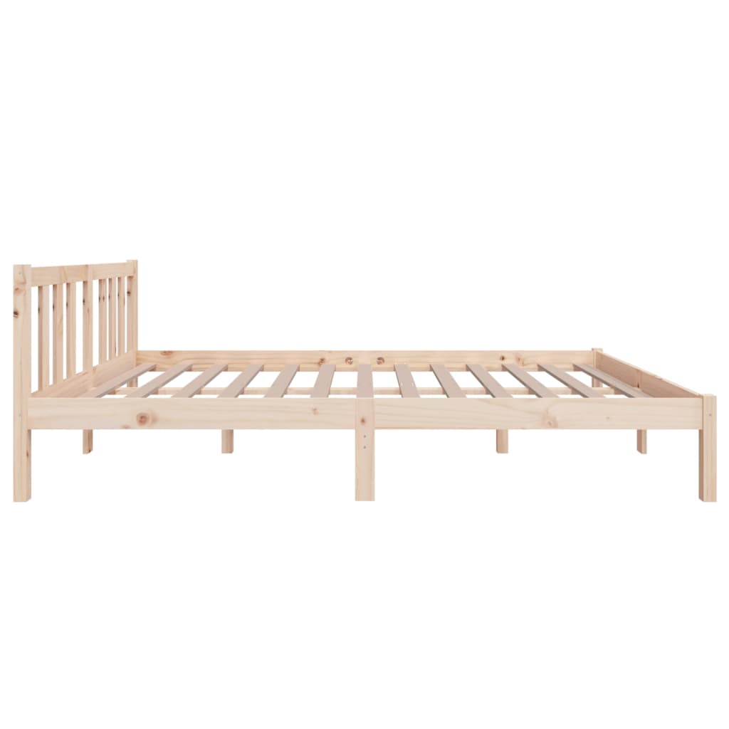 Solid Wood Bed Frame 120x200 cm - Durable & Stylish Design