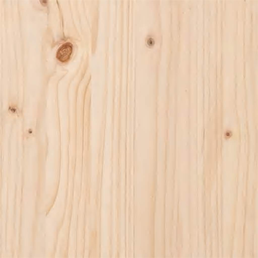 Solid Wood Bed Frame 120x200 cm - No Mattress Included