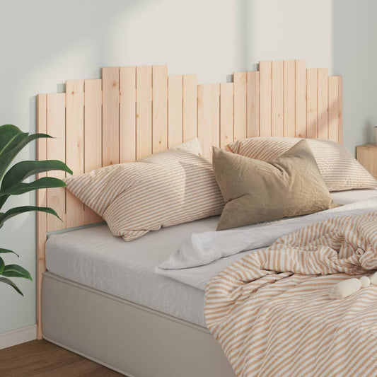 Solid Pine Wood Headboard 206x4x110 cm - Stylish & Durable
