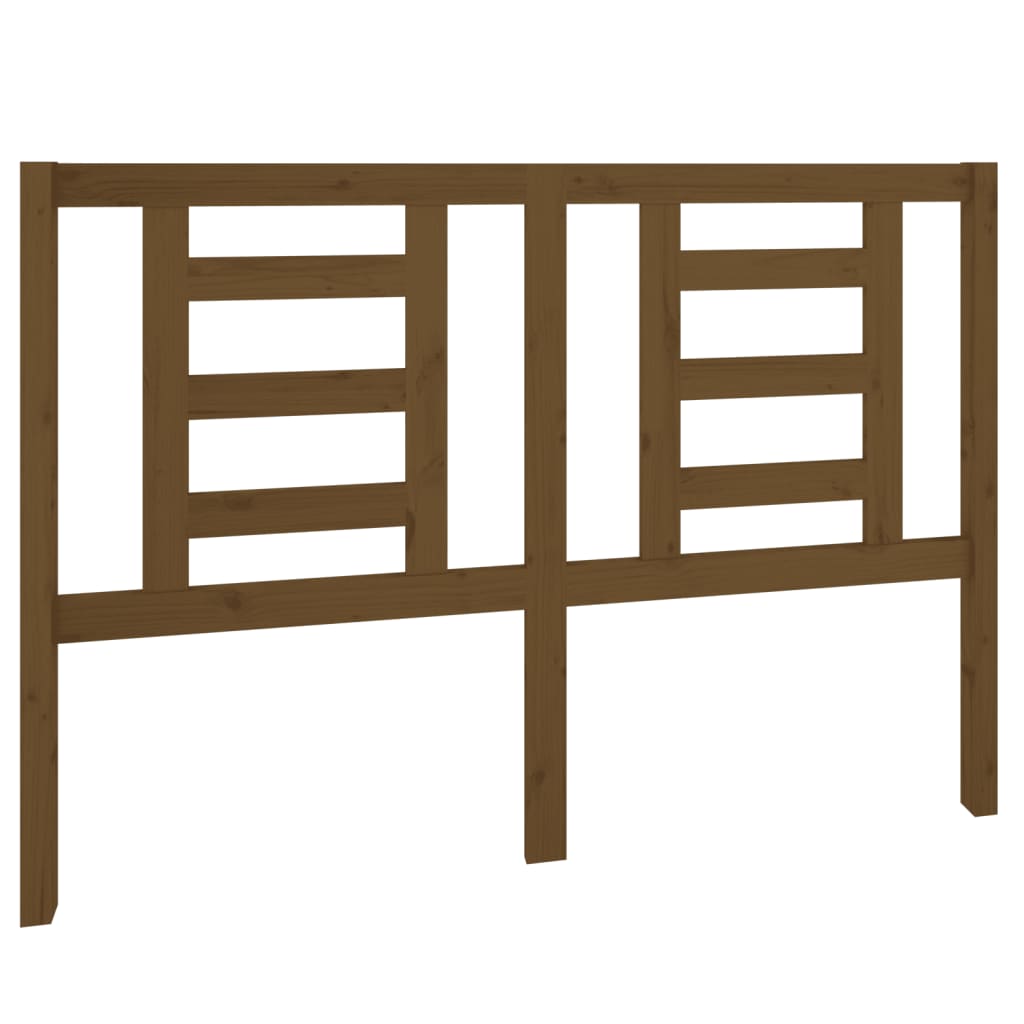 Solid Pine Honey Brown Headboard 141x4x100 cm - Stylish & Durable