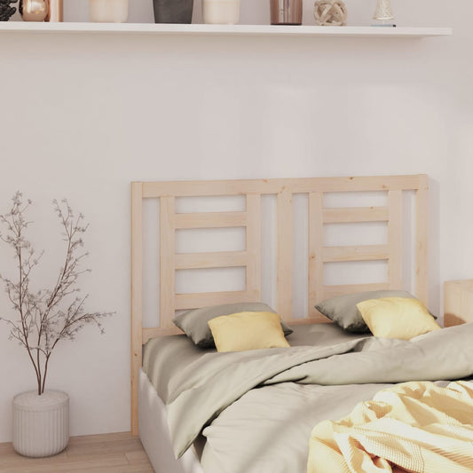 Solid Pine Wood Bed Headboard 156x4x100 cm – Stylish & Durable