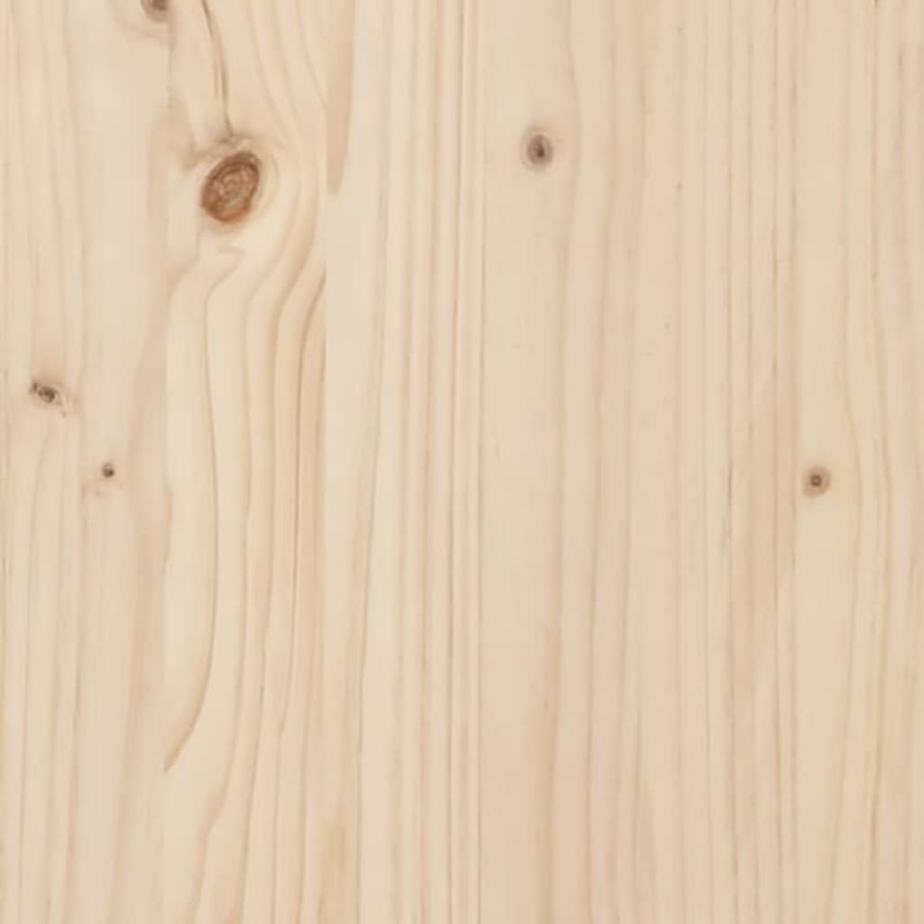 Solid Pine Headboard 165.5x4x100 cm – Rustic Bedroom Essential