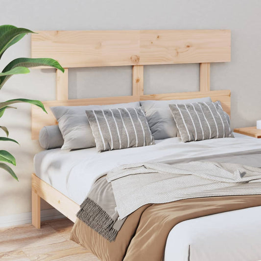 Solid Pine Wood Bed Headboard 184x3x81 cm - Elegant & Durable