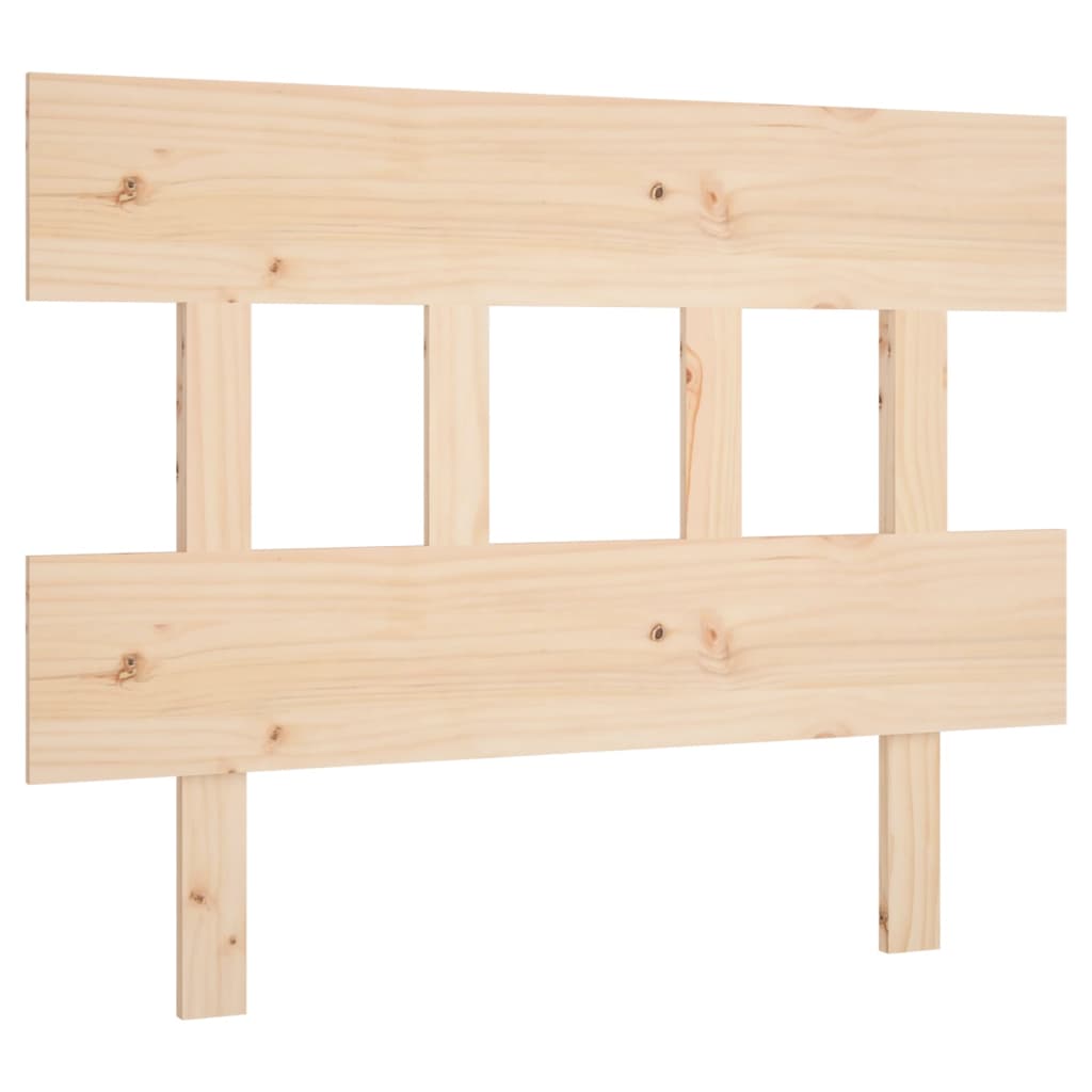 Solid Wood Pine Headboard - 93.5x3x81 cm Bed Furniture