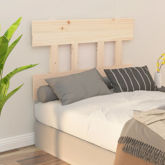 Solid Wood Pine Headboard - 93.5x3x81 cm Bed Furniture