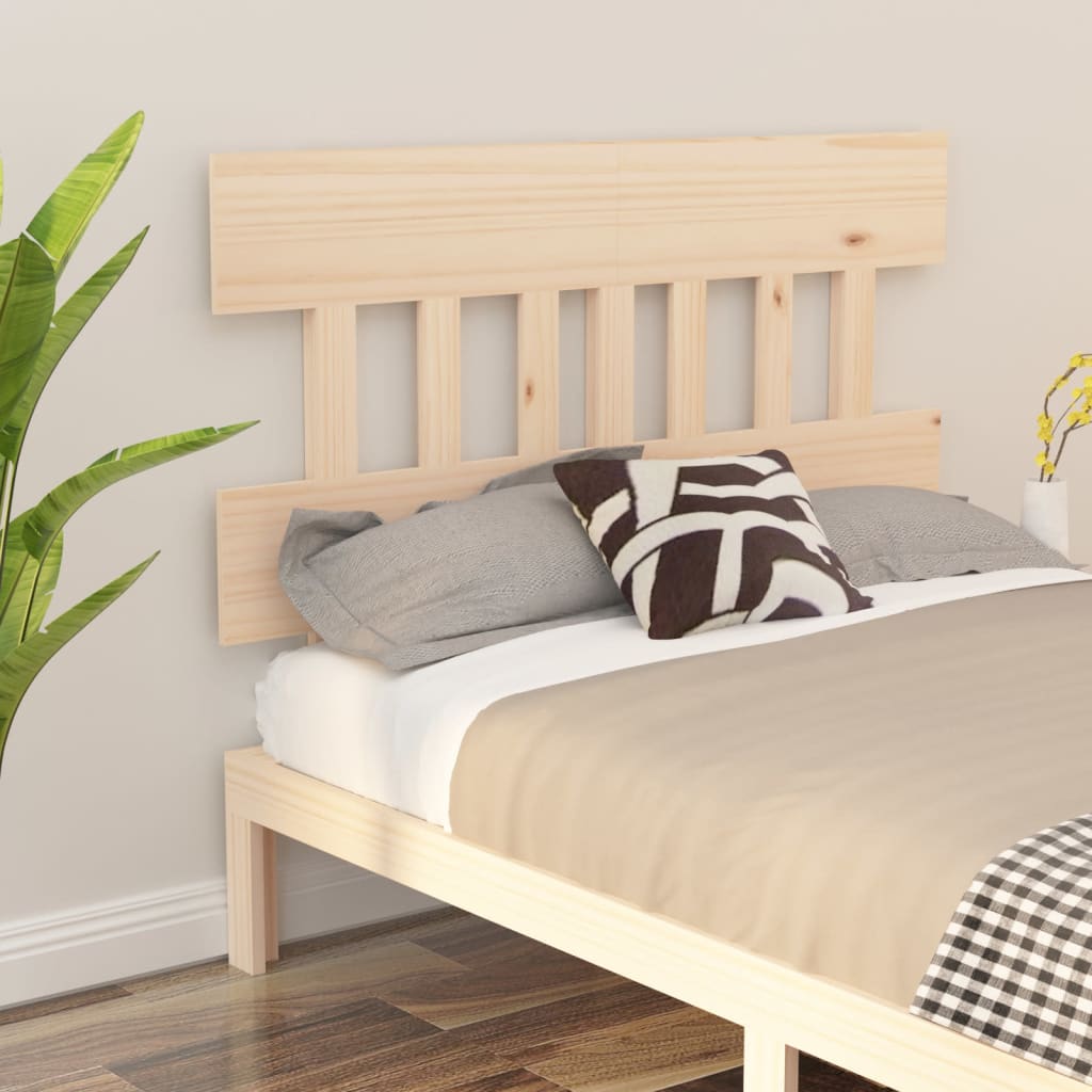 Solid Wood Pine Bed Headboard – 163.5x3x81 cm