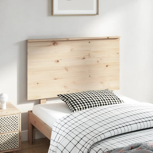 Solid Pine Wood Headboard 104x6x82.5 cm - Durable & Stylish Design