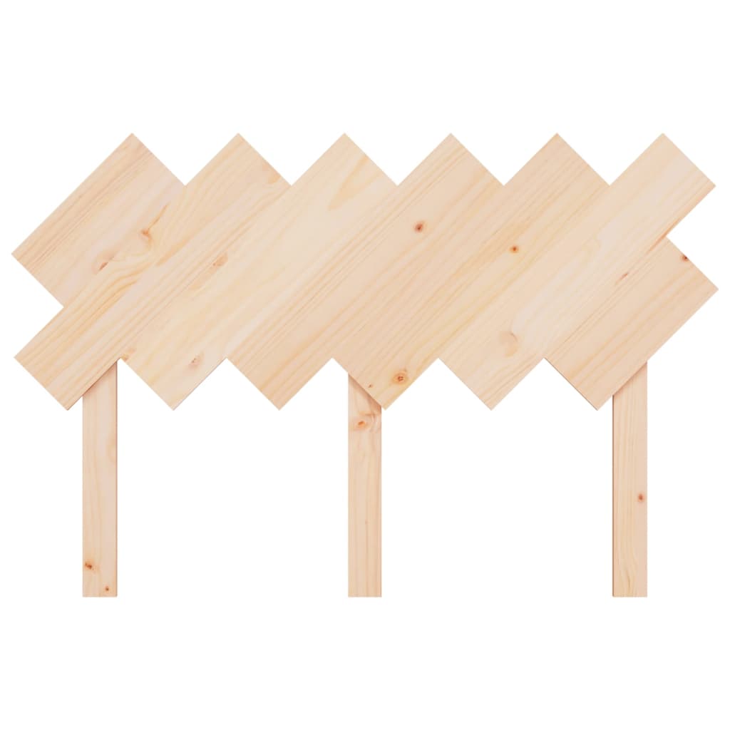 Solid Pine Wood Bed Headboard 122.5x3x80.5 cm - Stylish & Durable