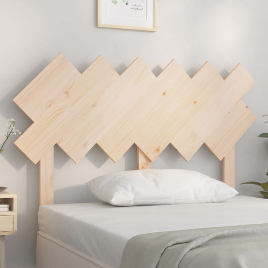 Solid Pine Wood Bed Headboard 122.5x3x80.5 cm - Stylish & Durable
