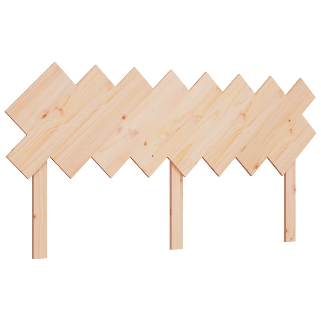 Solid Pine Wood Headboard - 159.5x3x80.5 cm | Elegant & Durable
