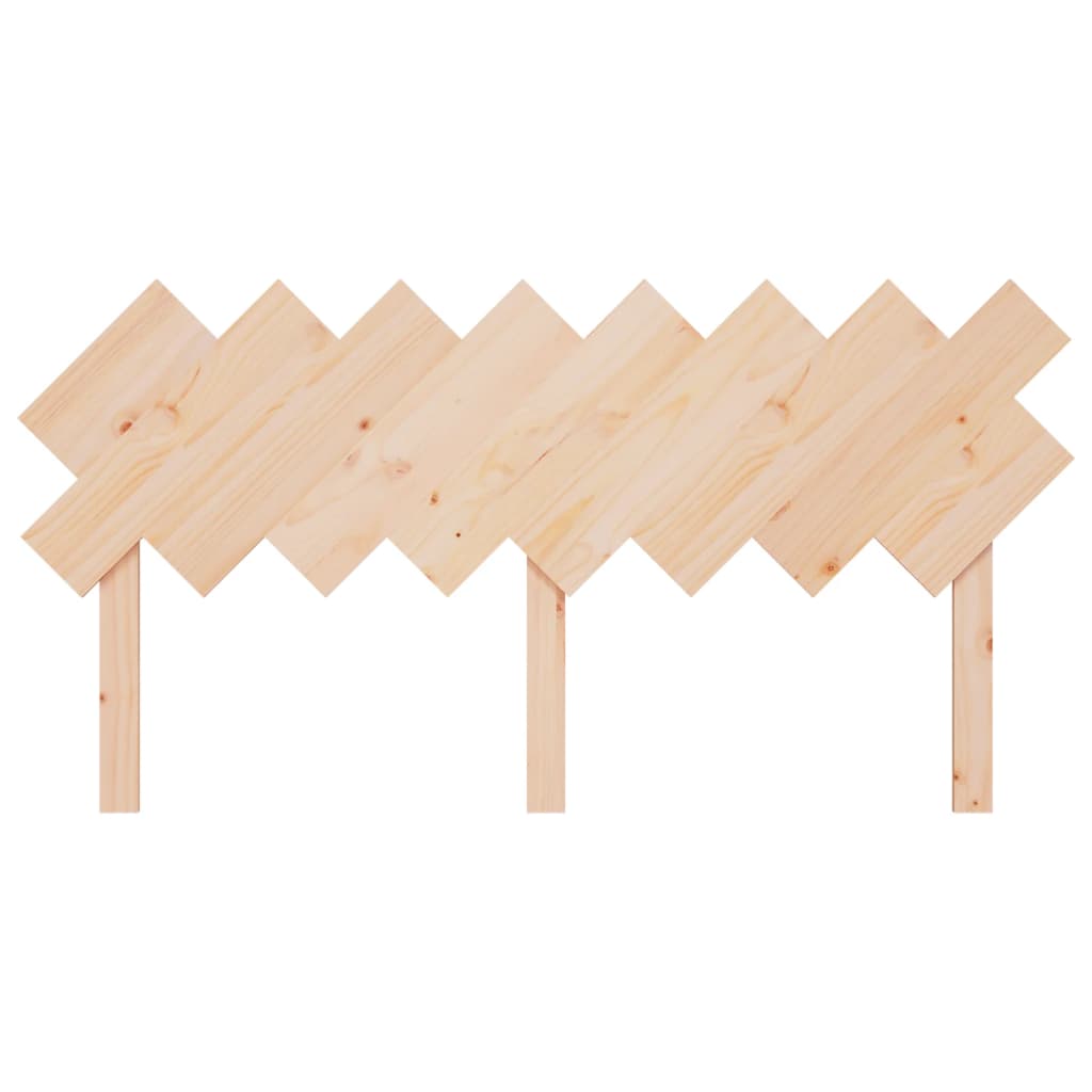 Solid Pine Wood Headboard - 159.5x3x80.5 cm | Elegant & Durable