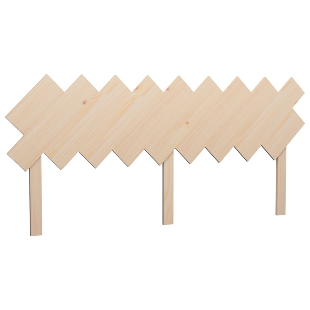 Solid Pine Wood Bed Headboard 178x3x80.5 cm - Stylish & Durable