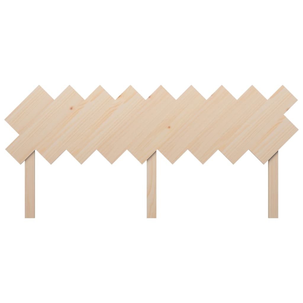 Solid Pine Wood Bed Headboard 178x3x80.5 cm - Stylish & Durable