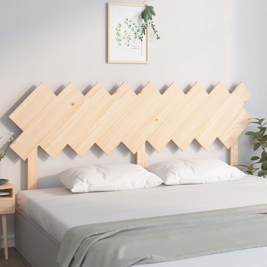 Solid Pine Wood Bed Headboard 178x3x80.5 cm - Stylish & Durable