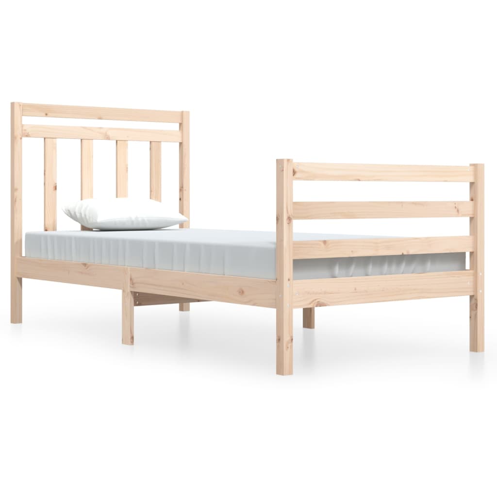 Solid Wood Bed Frame 90x200 cm - Durable & Stylish Design