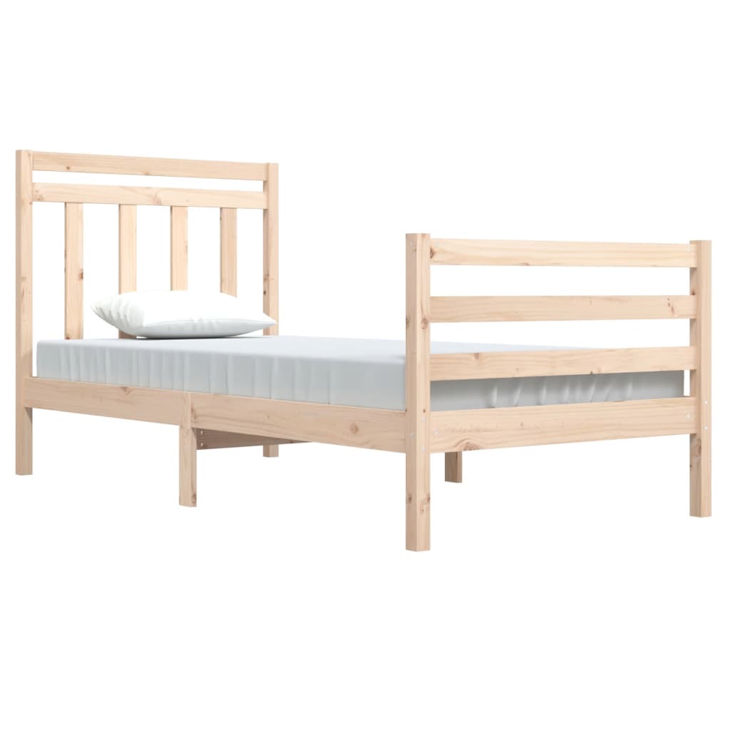 Solid Wood Bed Frame 90x200 cm - Durable & Stylish Design