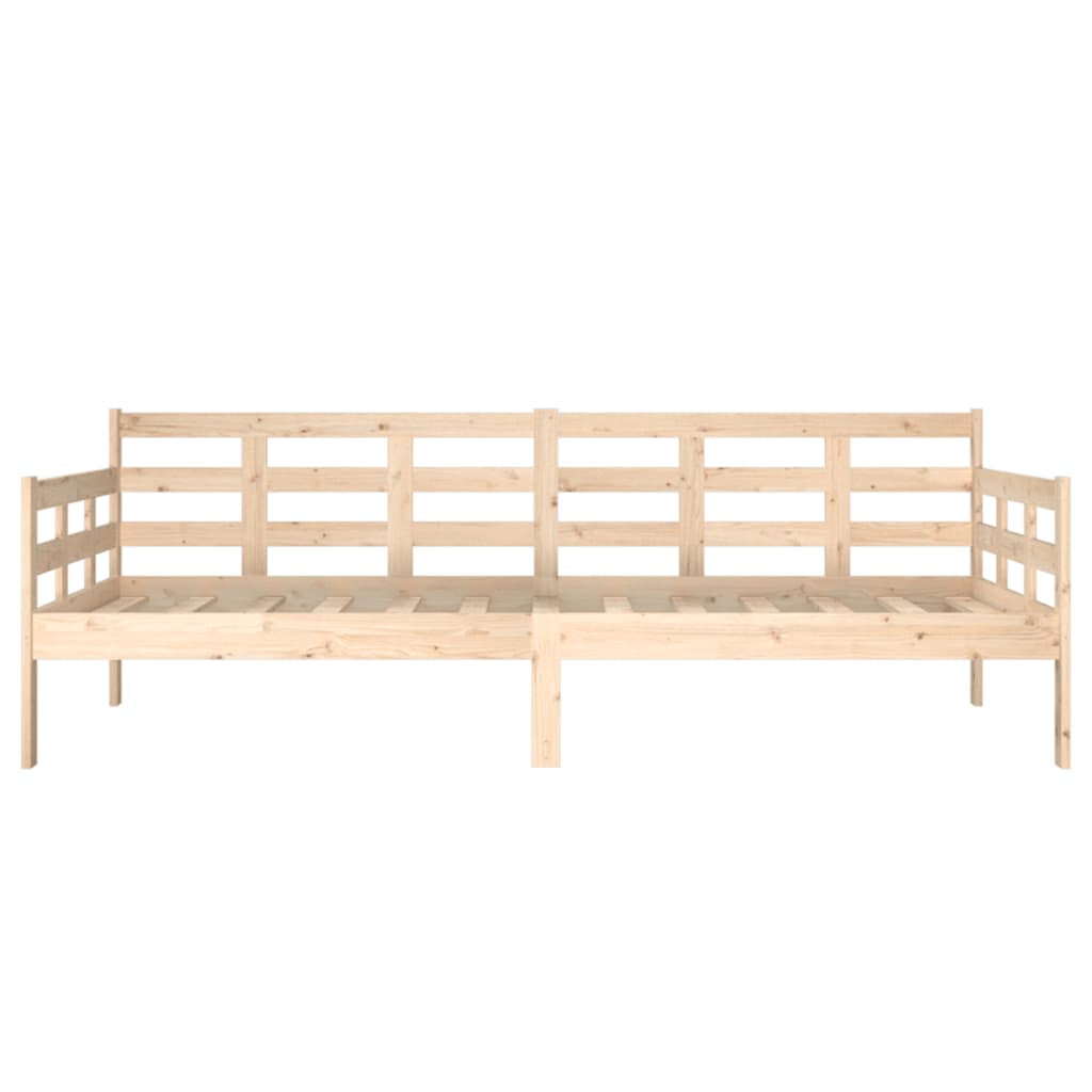 Solid Pine Day Bed Frame 90x200 cm - Mattress Not Included