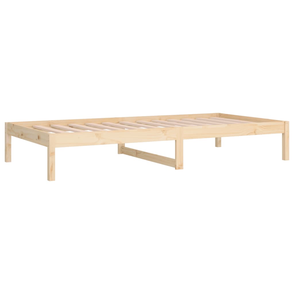 Solid Pine Day Bed Frame 90x200 cm - Mattress Not Included