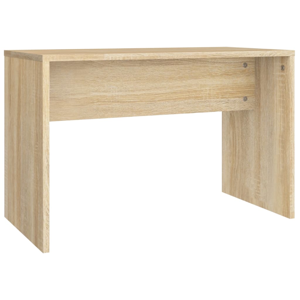 Sonoma Oak Dressing Stool 70x35x45 cm – Engineered Wood