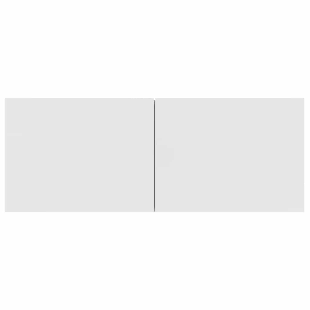 TV Cabinets 2 pcs White 80x30x30 cm Engineered Wood