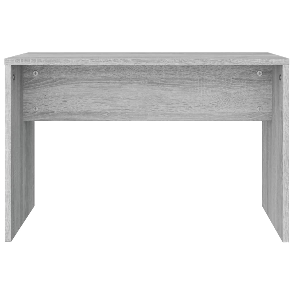 Grey Sonoma Dressing Stool 70x35x45 cm - Engineered Wood