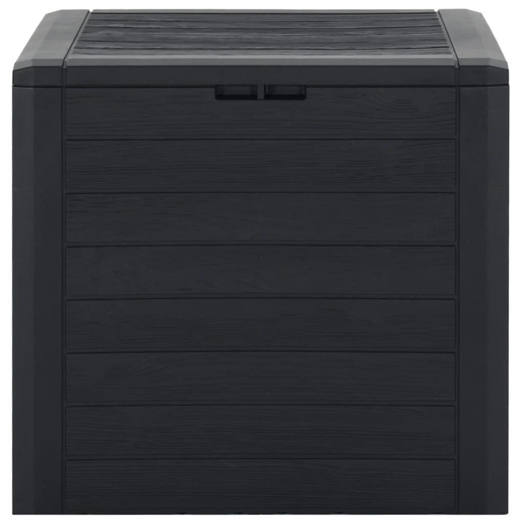 Garden Storage Box Anthracite 58.5x46x55 cm Polypropylene