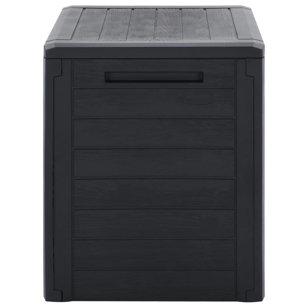 Garden Storage Box Anthracite 58.5x46x55 cm Polypropylene