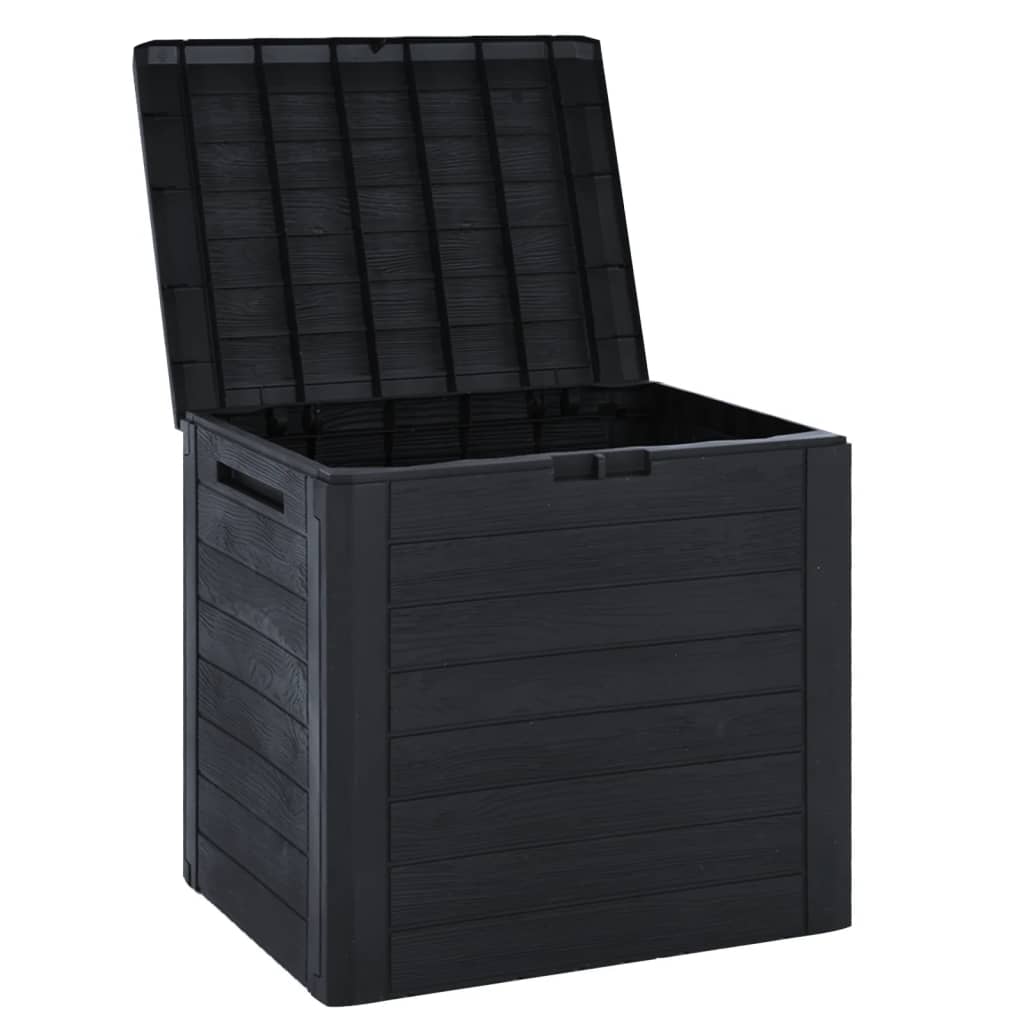 Garden Storage Box Anthracite 58.5x46x55 cm Polypropylene