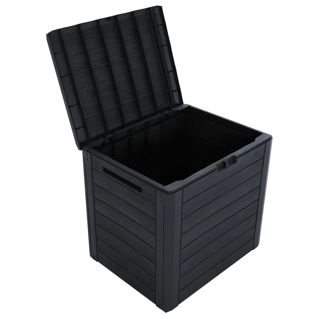 Garden Storage Box Anthracite 58.5x46x55 cm Polypropylene