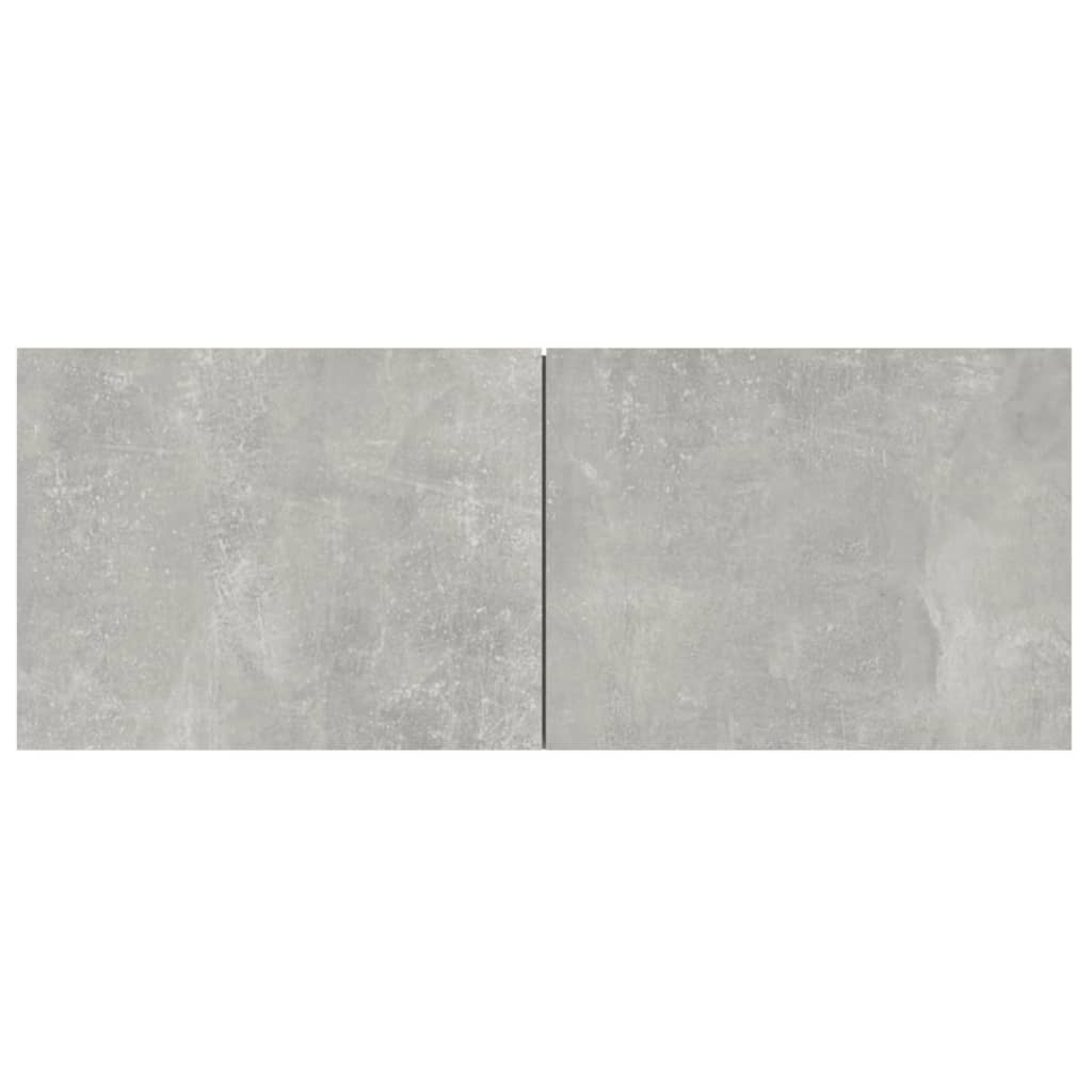 TV Cabinets 4 pcs Concrete Grey 80x30x30 cm Engineered Wood
