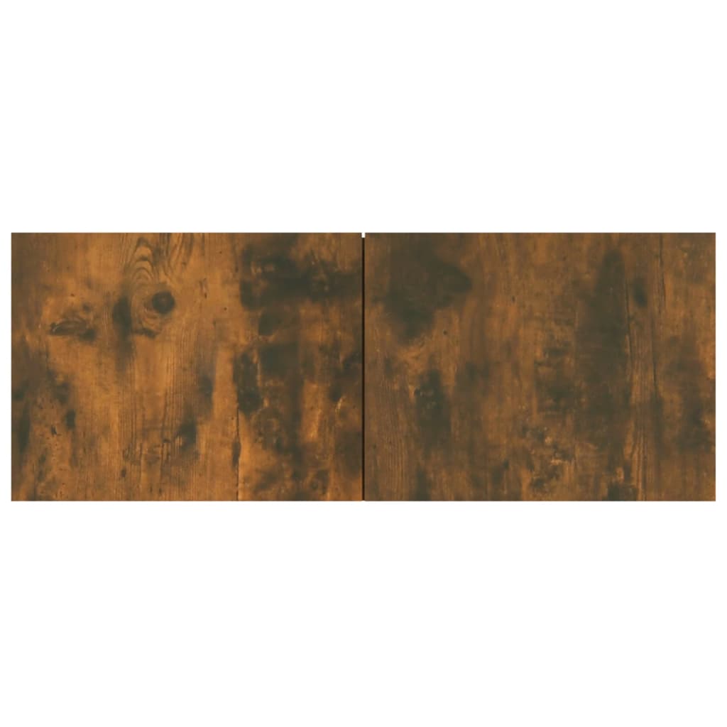 TV Cabinets 4 pcs Smoked Oak 80x30x30 cm Engineered Wood
