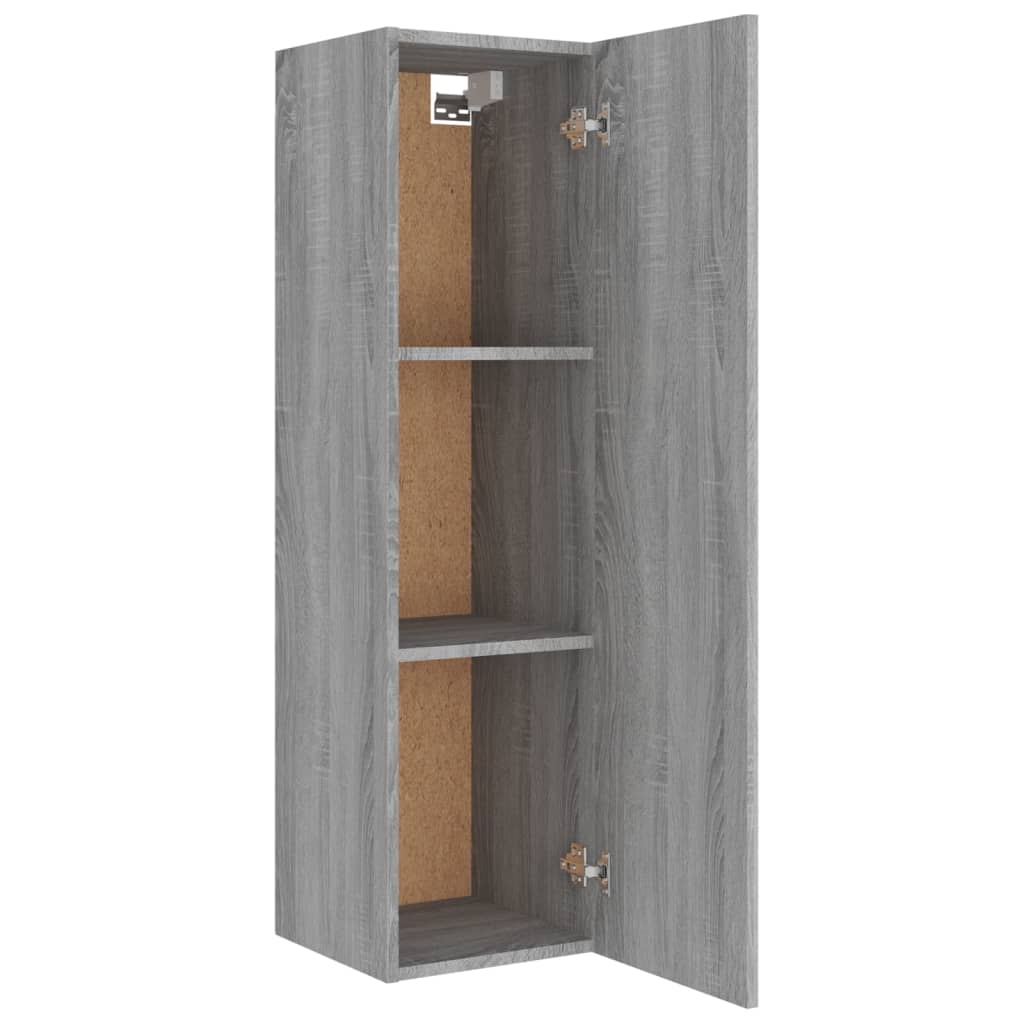 4 Piece TV Cabinet Set Grey Sonoma Engineered Wood