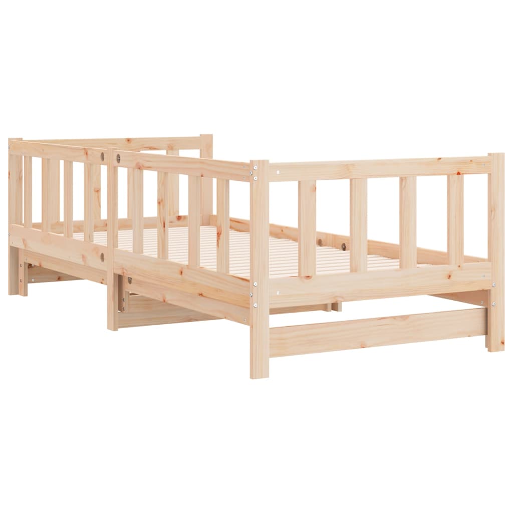 Pull-out Day Bed without Mattress 2x(80x200)cm