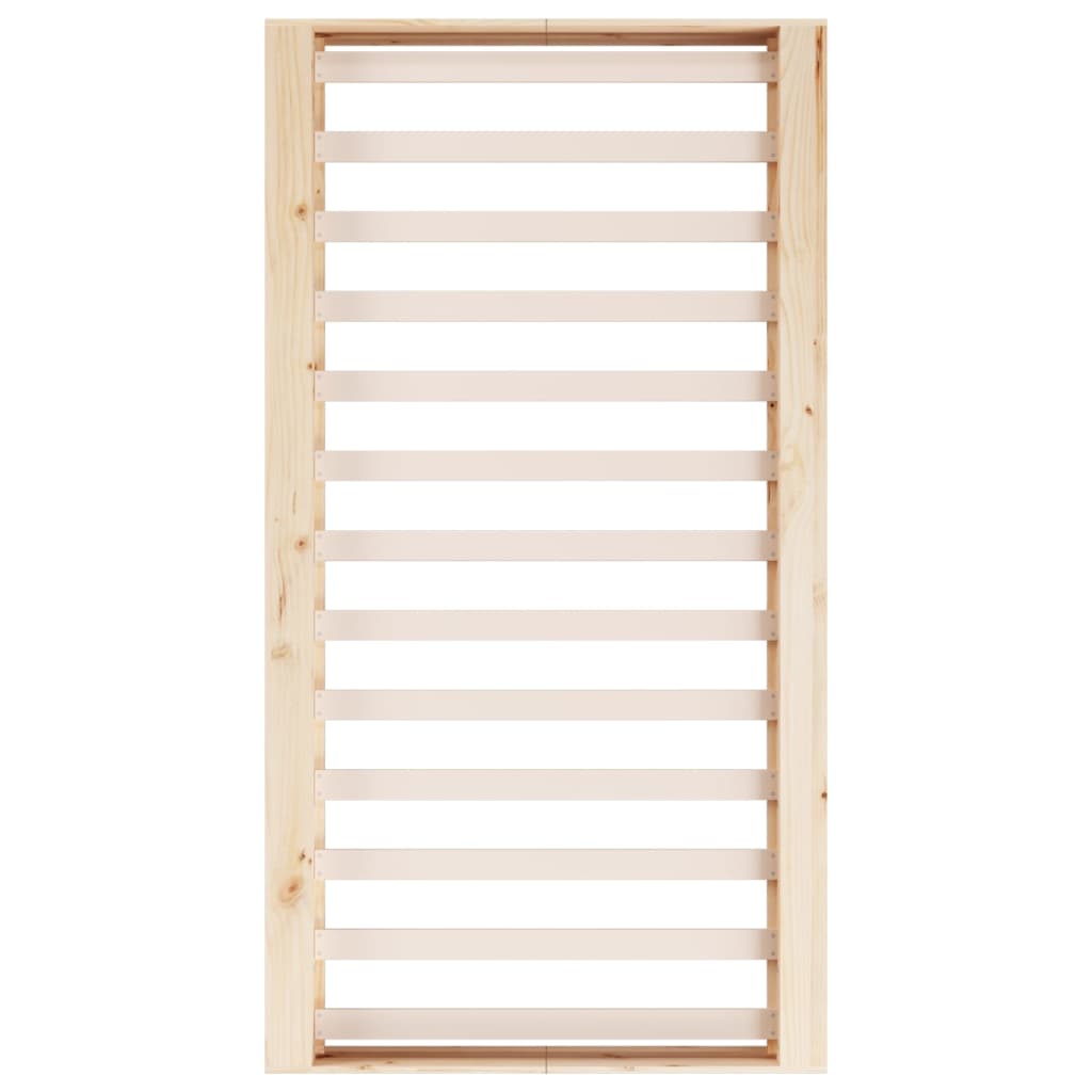 Solid Wood Bed Frame 100x200 cm - Durable & Stylish Design