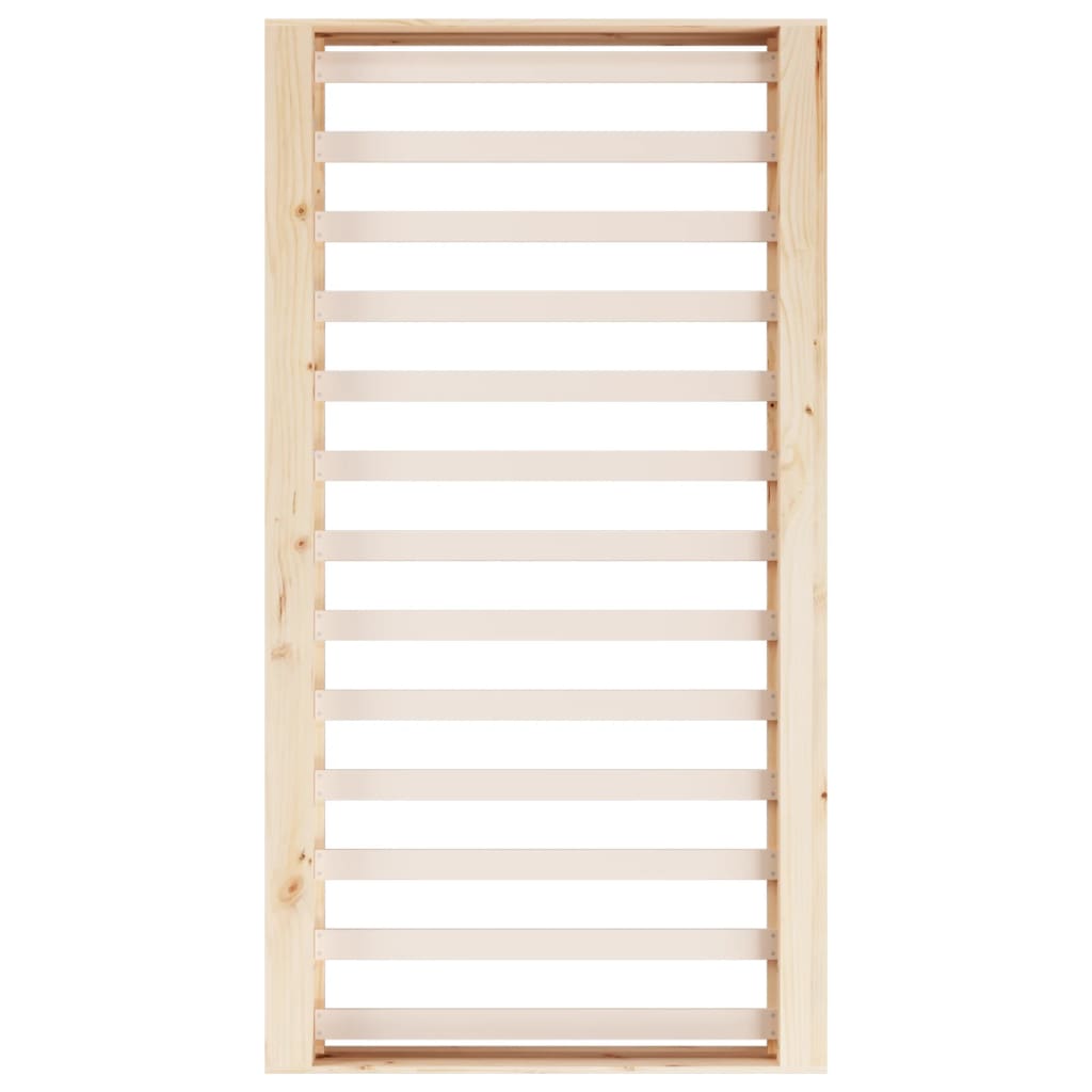 Solid Wood Bed Frame 90x200 cm - No Mattress Included