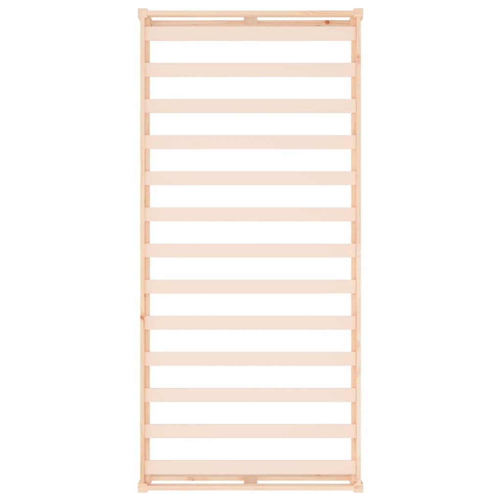 Solid Wood Bed Frame 90x200 cm - No Mattress Included