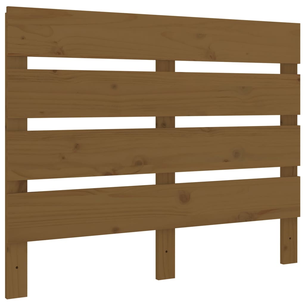 Solid Pine Headboard, Honey Brown 75x3x80 cm - Rustic Elegance