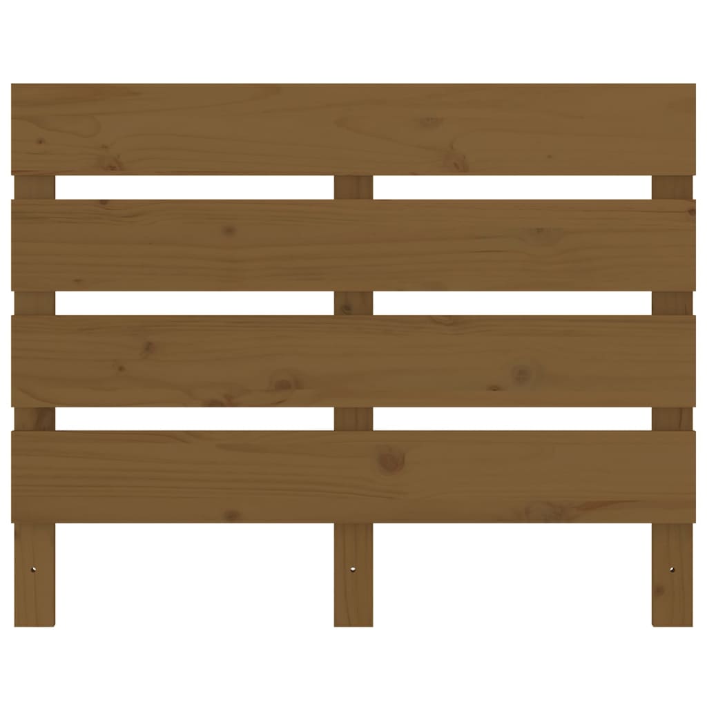 Solid Pine Headboard, Honey Brown 75x3x80 cm - Rustic Elegance