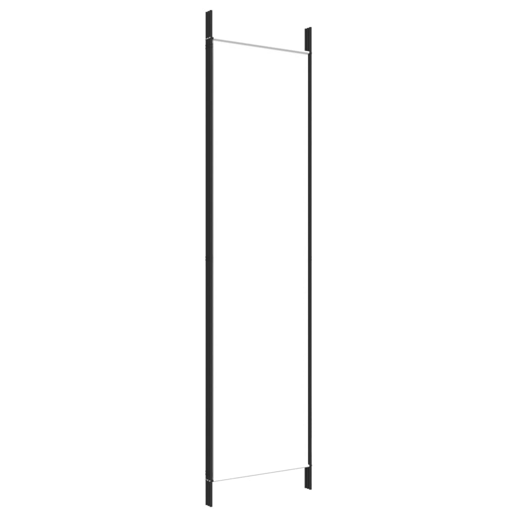 White Fabric 3-Panel Room Divider, 150x200 cm - Elegant Privacy Screen
