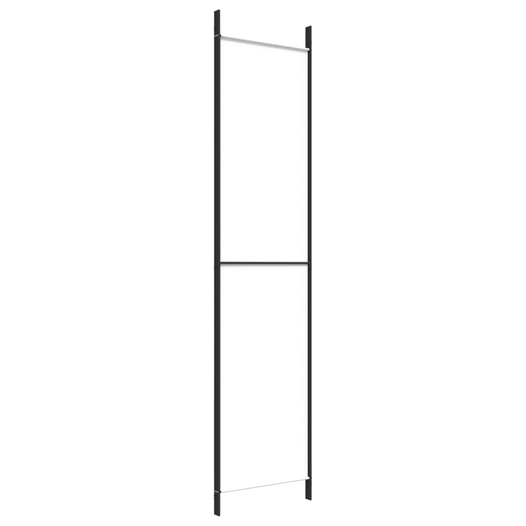 Elegant White Fabric 3-Panel Room Divider - 150x220 cm