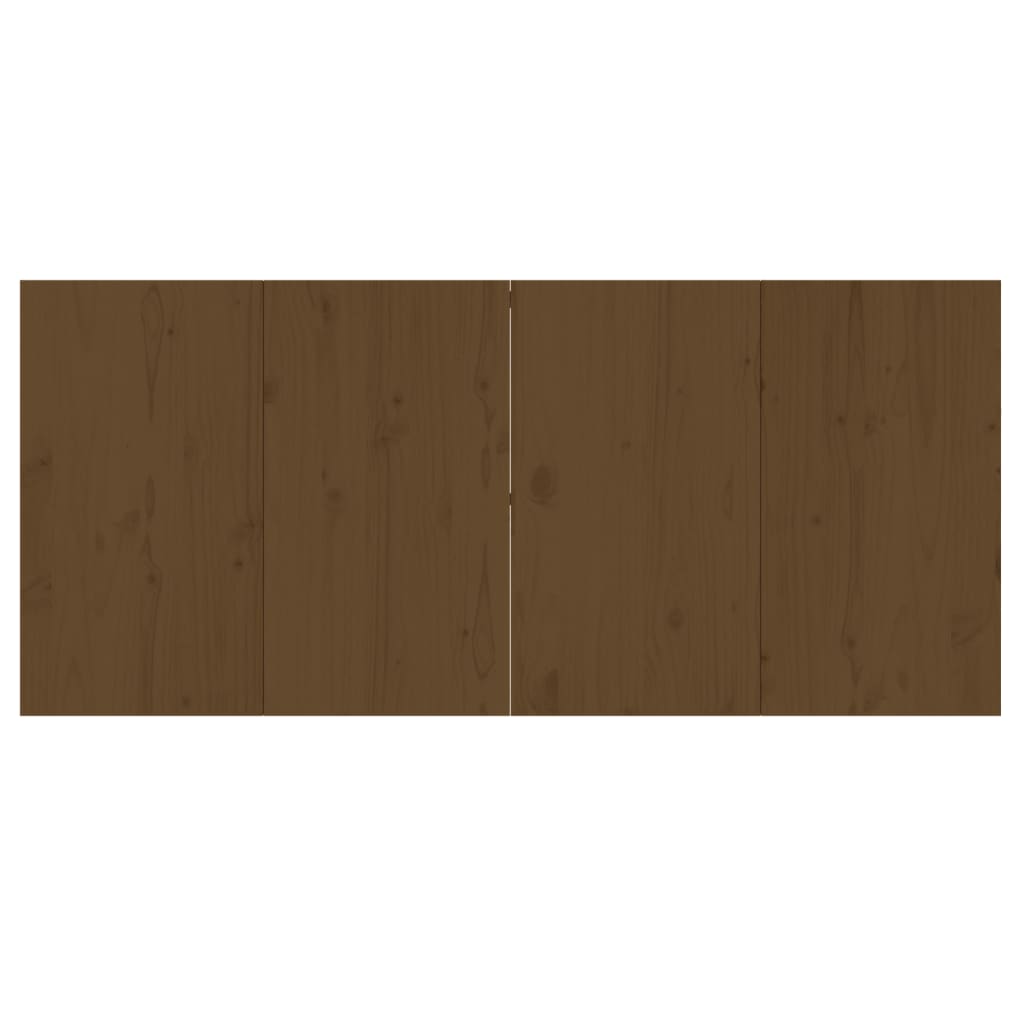Solid Pine Bar Table, Honey Brown, 180x80x110 cm