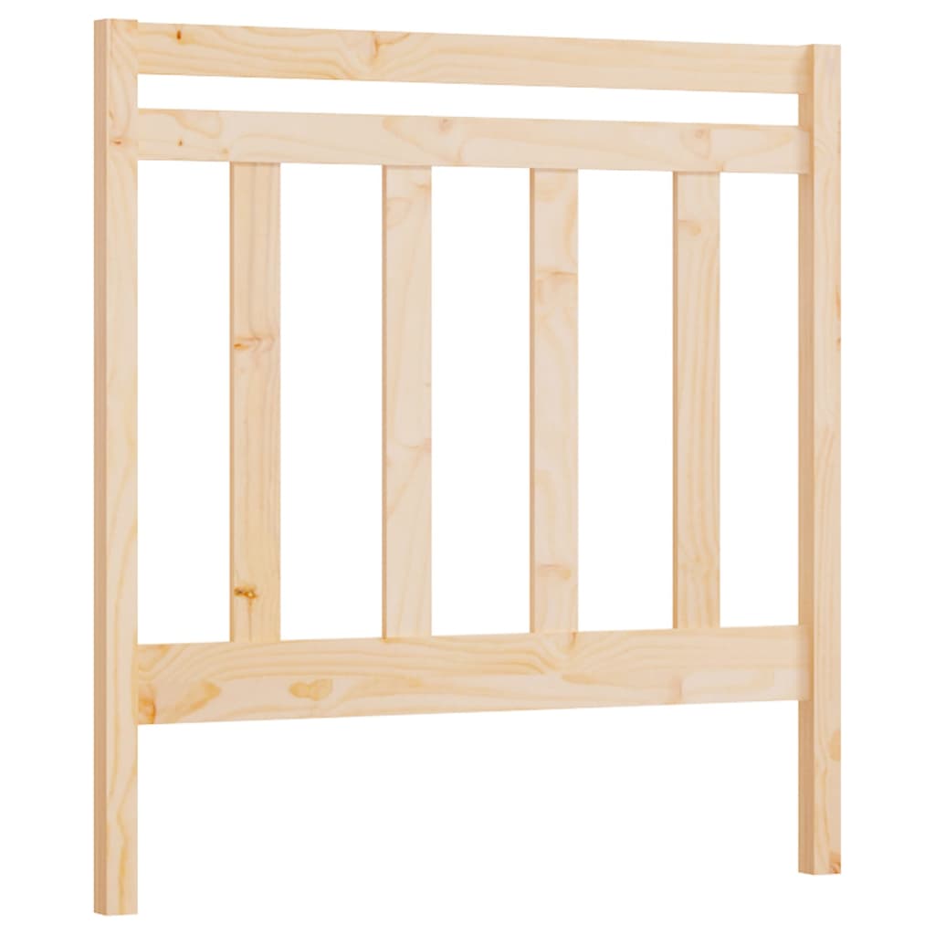 Solid Pine Wood Headboard 95x4x100 cm - Elegant & Durable Design